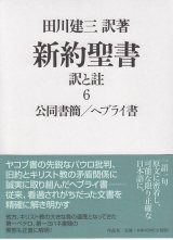 画像: 新約聖書 訳と註 第六巻 公同書簡／ヘブライ書