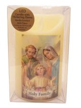 画像: LED REAL CANDLE with Vanilla Wax（Holy Family)