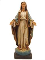 画像: 聖像 再生木材製無原罪の聖母マリア(Our Lady of Grace）