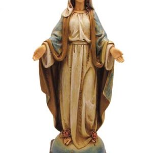 画像: 聖像 再生木材製無原罪の聖母マリア(Our Lady of Grace）