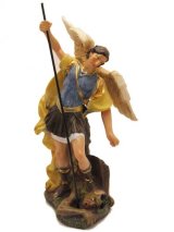 画像: 聖像 再生木材製大天使聖ミカエル像(St.Michael Archangel）