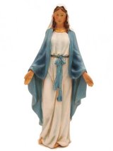 画像: 聖像 再生木材製無原罪の聖母像(Our Lady of Grace）