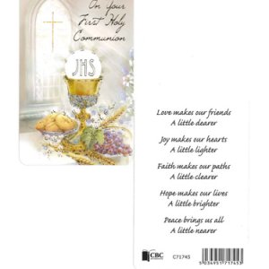 画像: 堅信ご絵カード(On your Fiast Holy Communion)  ※返品不可商品 