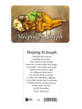 画像: 夢見る聖ヨセフのご絵カード（Sleeping St.Joseph）　※返品不可商品