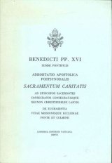 画像: dicti PP.XVI - Summi pontificis - Adhortatio Apostolica postsynodalis