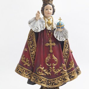 画像: 聖像 再生木材製 プラハの幼子イエス(Infant of Prague）