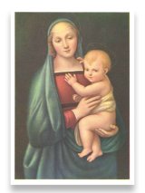 画像: 【10%off】ご絵 大公の聖母(LA  MADONNA  DEL GRANDUCA ・5枚セット) ※返品不可商品