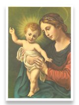 画像: 【10%off】ご絵 聖母子(LA  MADONNA  CAL  BAMBIN・5枚セット) ※返品不可商品