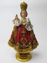 画像: 聖像 再生木材製 プラハの幼子イエス(Infant of Prague）2