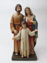 画像: 聖像 再生木材製 聖家族（Holy Family）