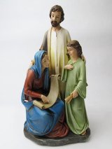 画像: 聖像 再生木材製 聖家族（Holy Family）